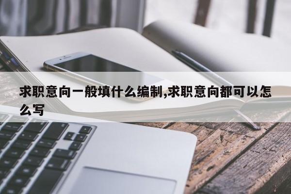 求职意向一般填什么编制,求职意向都可以怎么写